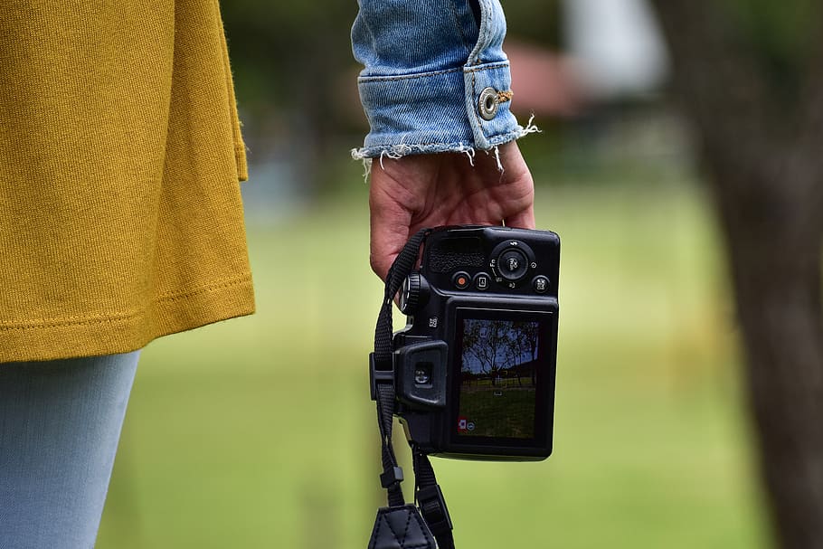 camera, foreground, photo, classic, technology, photography themes HD wallpaper