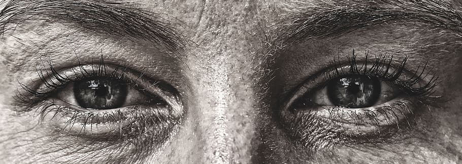 eyes, expression, face, person, human, view, human eye, body part HD wallpaper