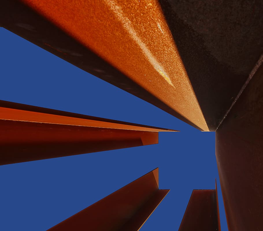 berlin, germany, moument, architecture, wall, perspective, red HD wallpaper