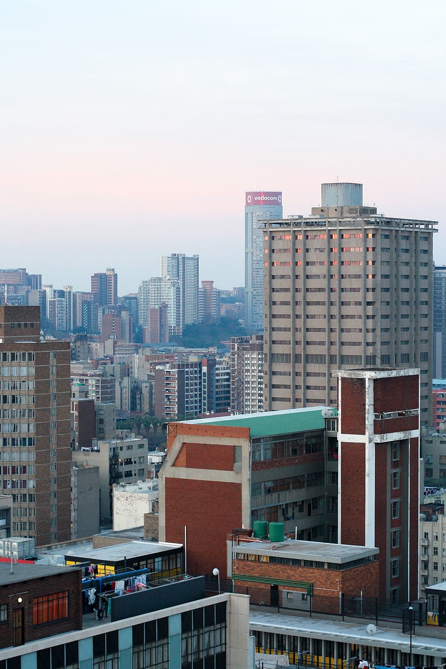 johannesburg, south africa, building, architecture, evening