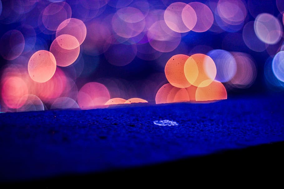 evening, bokeh, focus, wallpaper, download, background, night HD wallpaper
