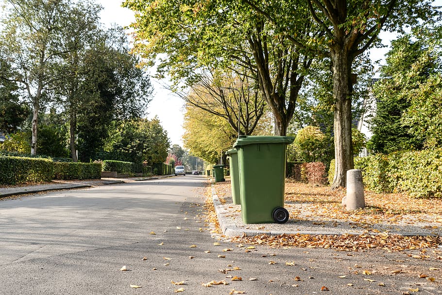 trash, container, street, garbage, waste, recycling, disposal HD wallpaper
