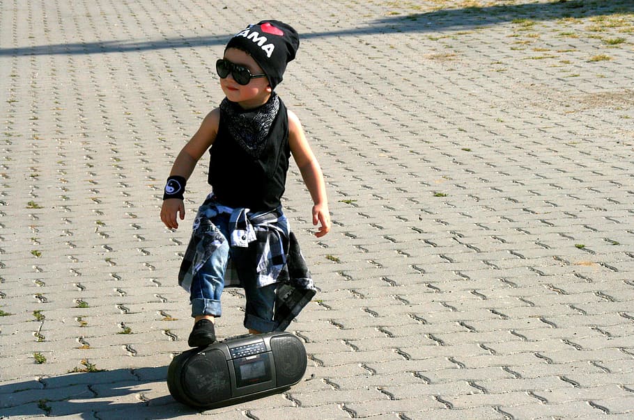 child, human, activity, clothes, black, childhood, one person HD wallpaper