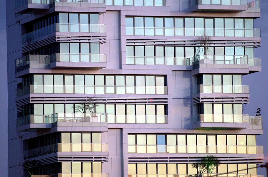 building, glass, window, achitecture, modern, skyscraper, facade HD wallpaper