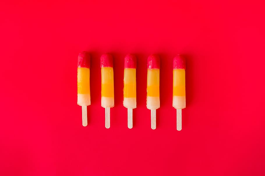 Ice Lollies, colorful, colors, flat design, food, foodie, fun