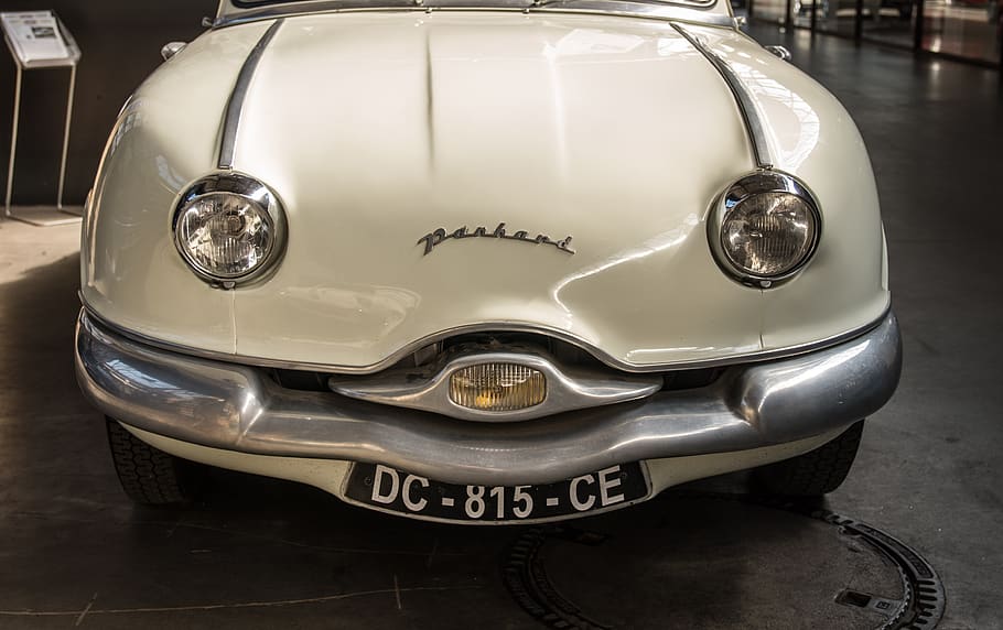 panhard, oldtimer, chrome, auto, vehicle, pkw, classic, historically HD wallpaper