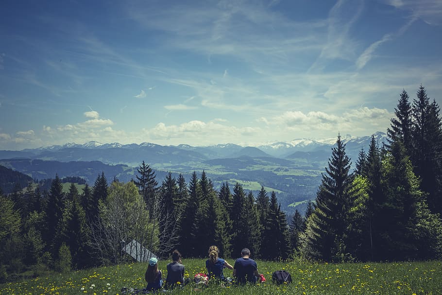 bregenz, bregenz pfänderbahn, view, top view, panorama, rock HD wallpaper