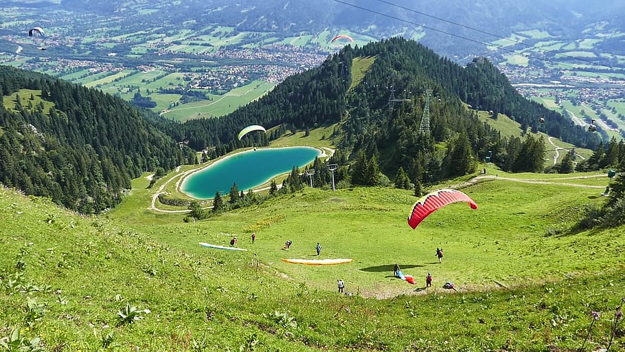 nature, mountain, landscape, grass, travel, panorama, sky, summer HD wallpaper