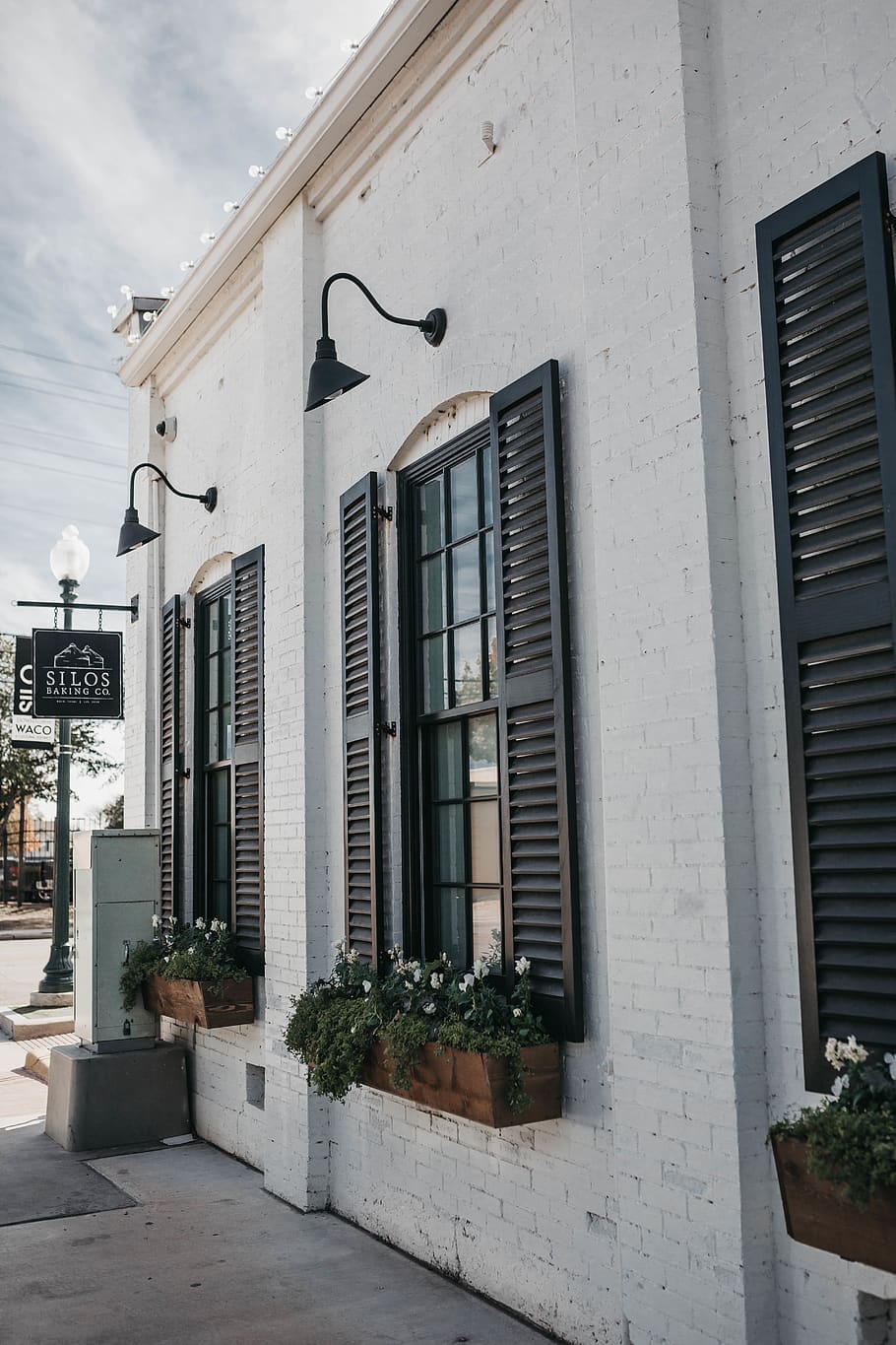 black wooden framed window, home decor, shutter, curtain, window shade HD wallpaper