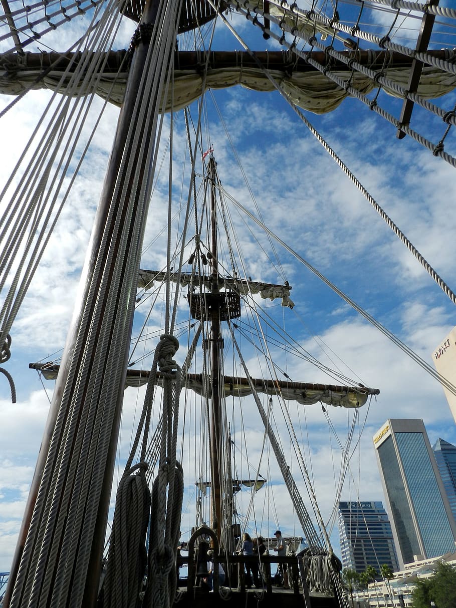 ship, tallship, sailing, nautical, sailor, vessel, boat, voyage HD wallpaper
