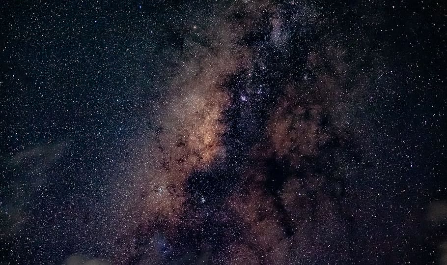 stars and sky, micronesium, chuuk, night sky, constellation, night photography HD wallpaper