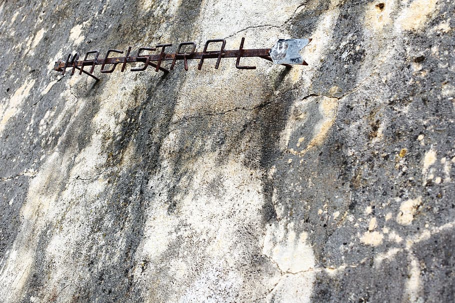 sign, wall - building feature, day, no people, textured, built structure HD wallpaper