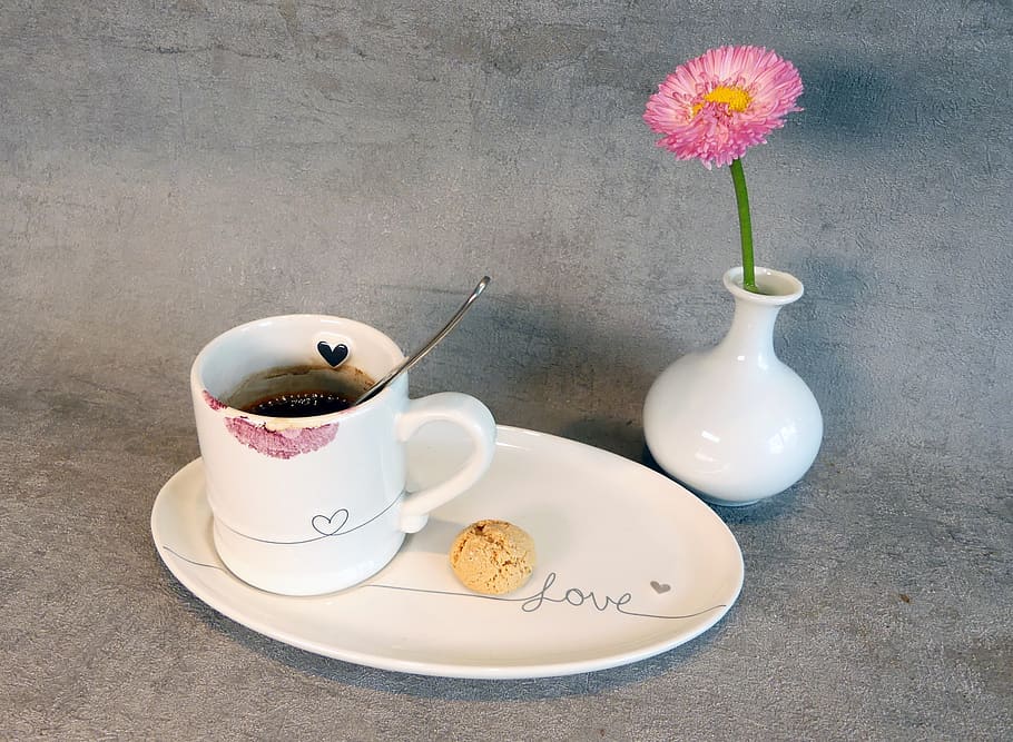 espresso, lips, caffeine, flower, drink, beverages, cafe, food HD wallpaper
