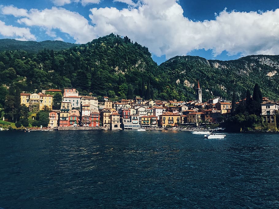 italy, como, architecture, water, building exterior, built structure HD wallpaper