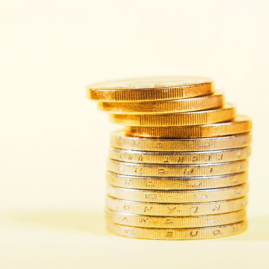 cent, close-up, closeup, coins, credit, euro, finance, financial HD wallpaper