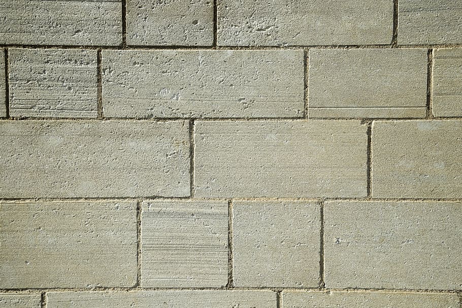 gray concrete wall, path, walkway, brick, sidewalk, pavement HD wallpaper