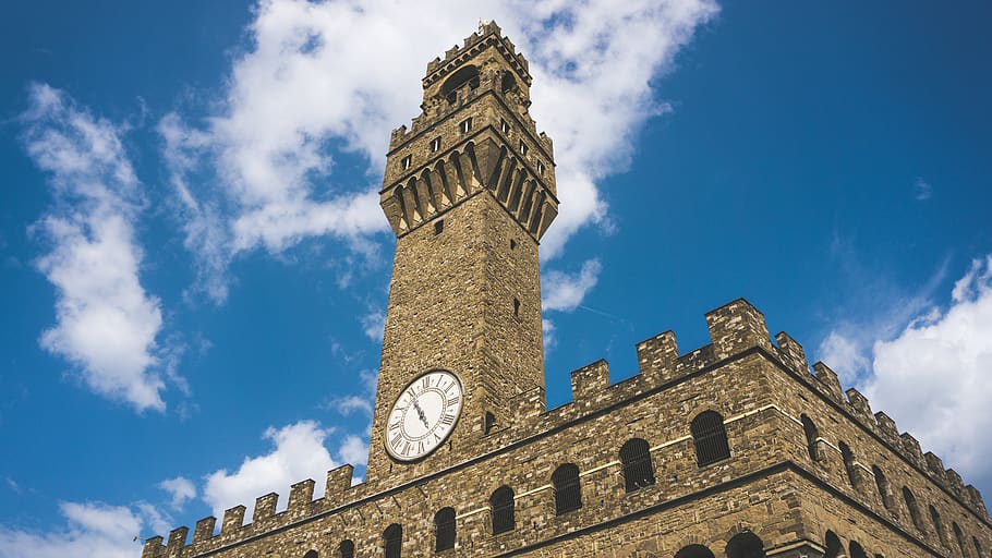 italy, florence, built structure, low angle view, architecture HD wallpaper