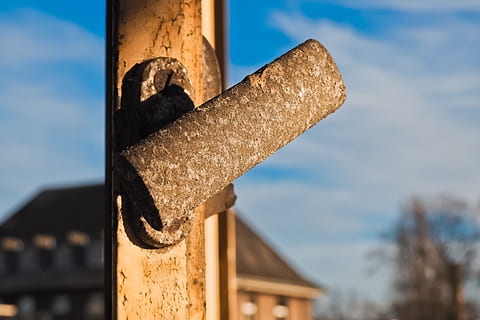 window, handle, architecture, old, open, rust, house, frame HD wallpaper