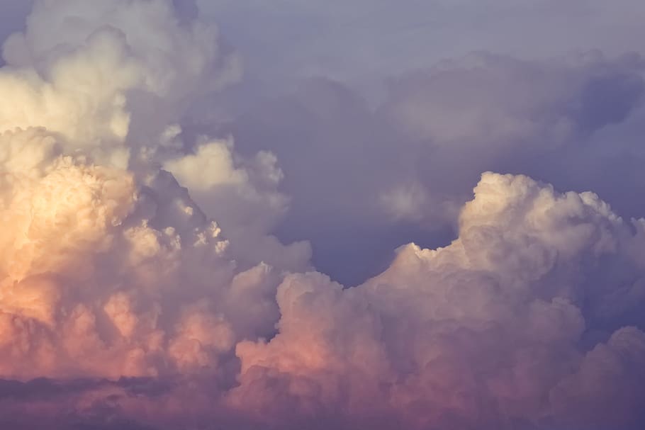clouds, sky, cloudy, nature, sunset, cloud - sky, beauty in nature HD wallpaper