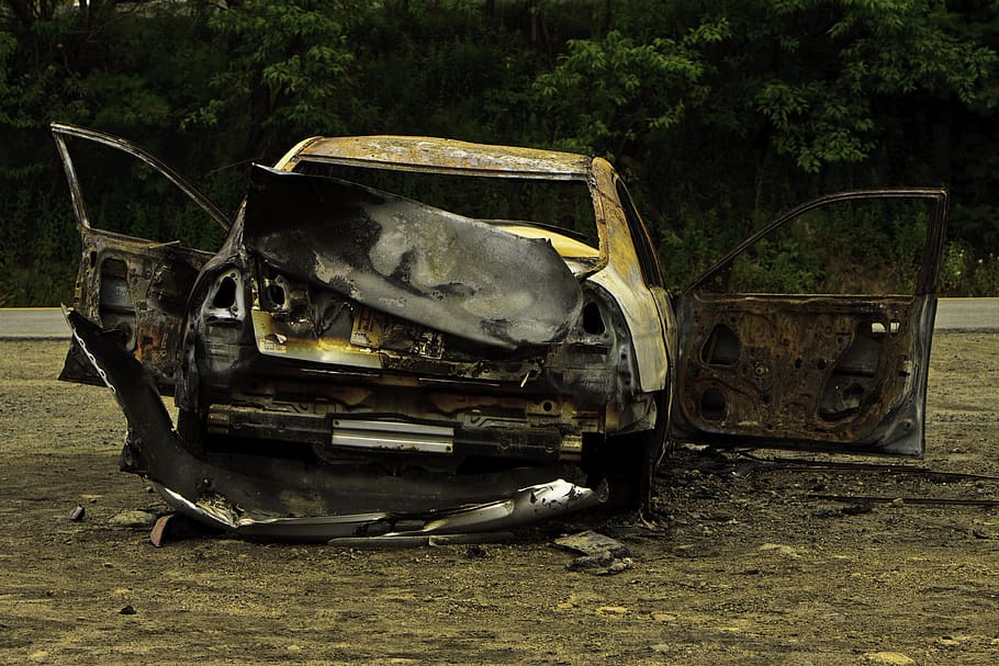 colour, pattern, abandoned, damaged, mode of transportation HD wallpaper