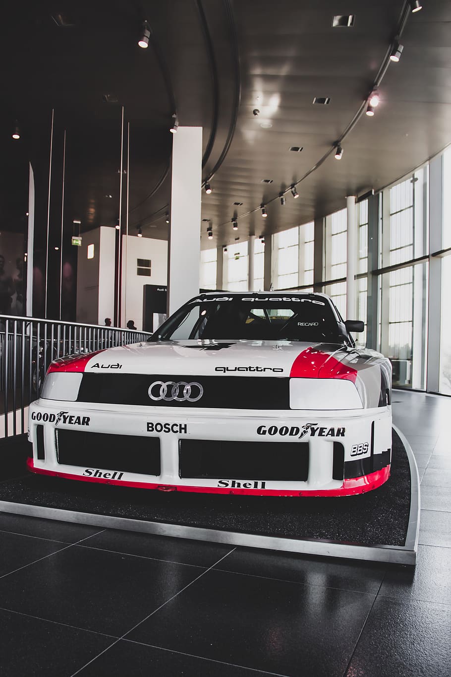 parked white Audi car, automobile, vehicle, transportation, sports car HD wallpaper