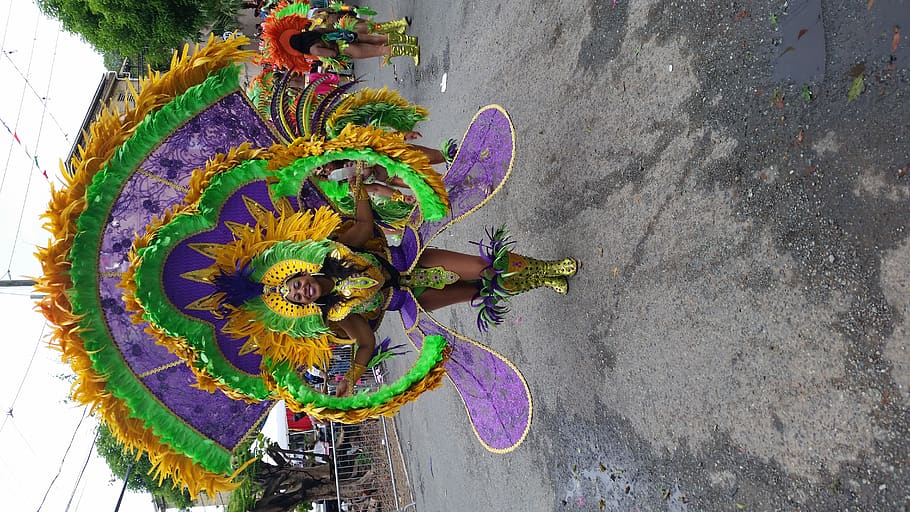 carnival, parade, st.thomas, multi colored, art and craft, creativity HD wallpaper