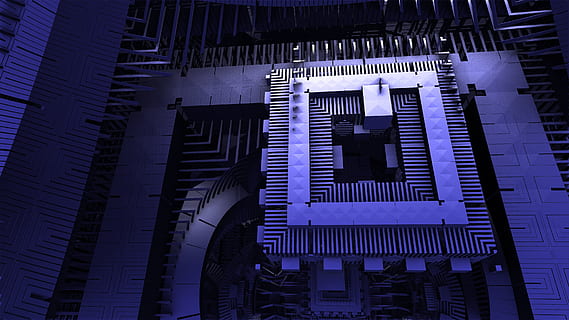 quantum computer, processor, technology, indoors, one person HD wallpaper