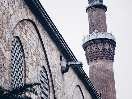 architecture, building, dome, tower, steeple, spire, brick HD wallpaper