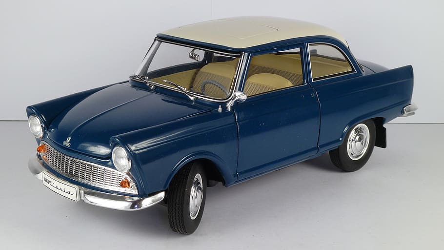 dkw, junior, 1961, 1x18, model car, revell, mode of transportation HD wallpaper