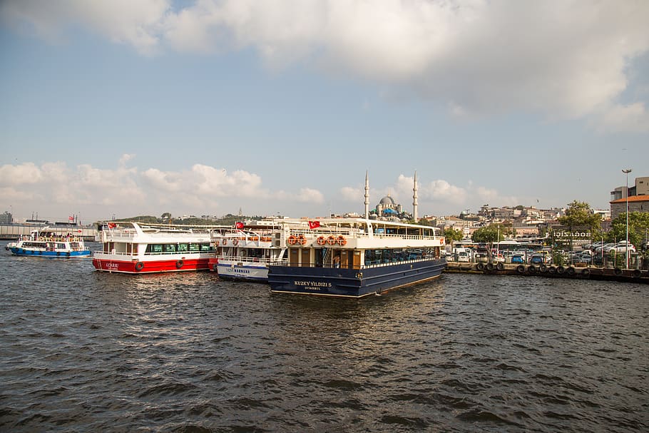 nautical vessel, transportation, water, mode of transportation HD wallpaper