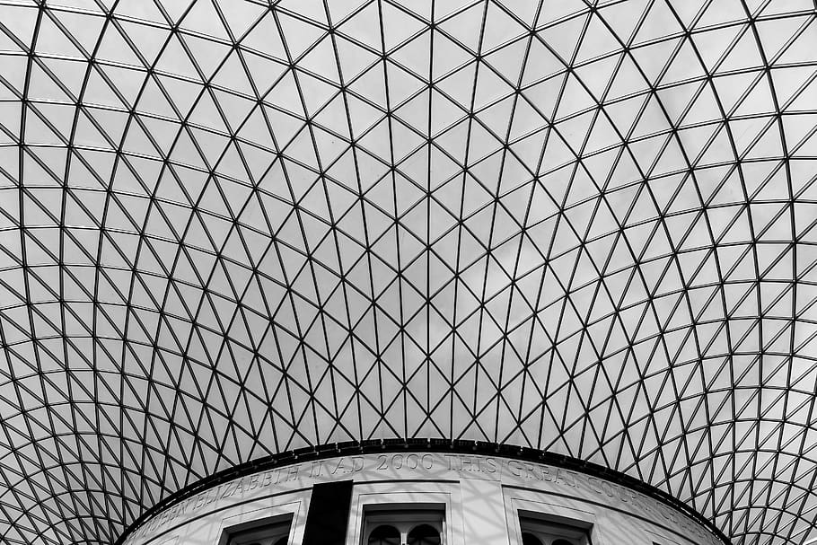 ceiling of the structure, built structure, architecture, low angle view HD wallpaper