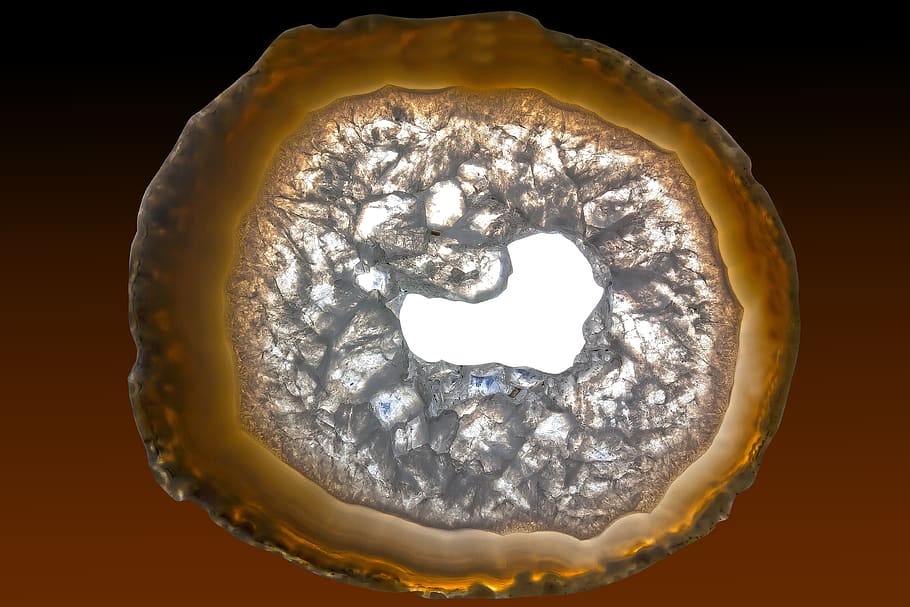 agate, gem, fossil, amorphous, brown, grey, milky, glazed includes HD wallpaper