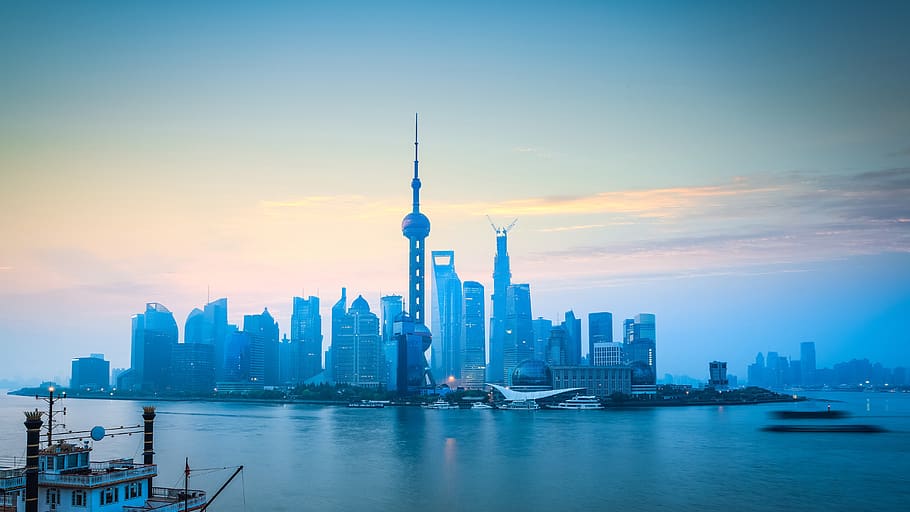 china, shanghai, building exterior, architecture, city, built structure HD wallpaper