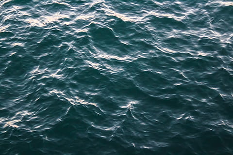 clear blue sea, water, ocean, outdoors, nature, ripple, sea waves HD wallpaper