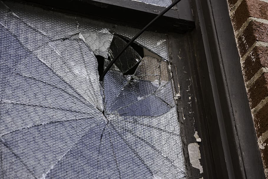 broken glass, window, no people, built structure, architecture HD wallpaper
