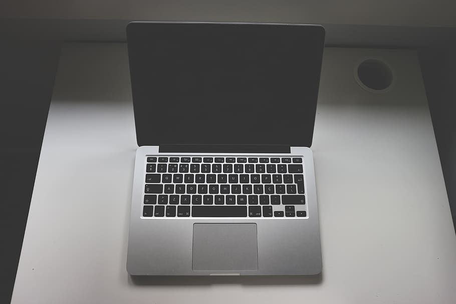 laptop, computer, technology, electronics, table, work, desk HD wallpaper