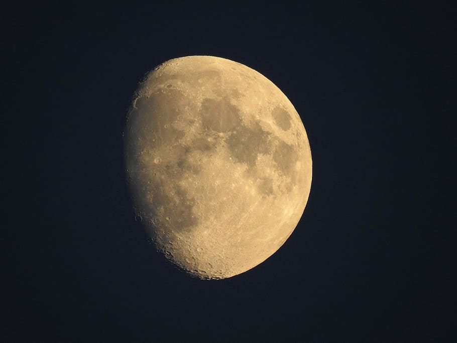 moon, increasingly, sky, astronomy, planet, universe, luna HD wallpaper