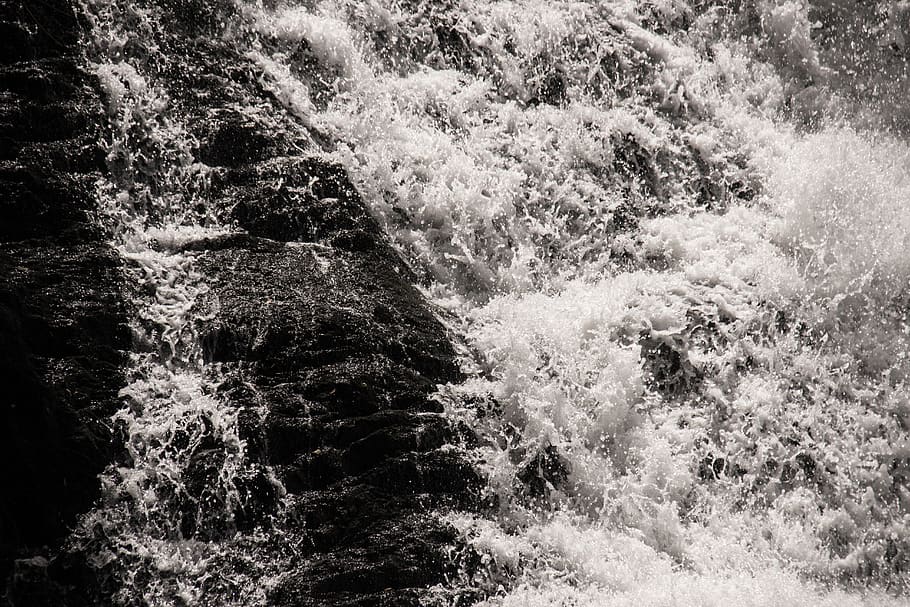 belgium, petit-coo, waterfalls of coo, river, motion, nature, HD wallpaper