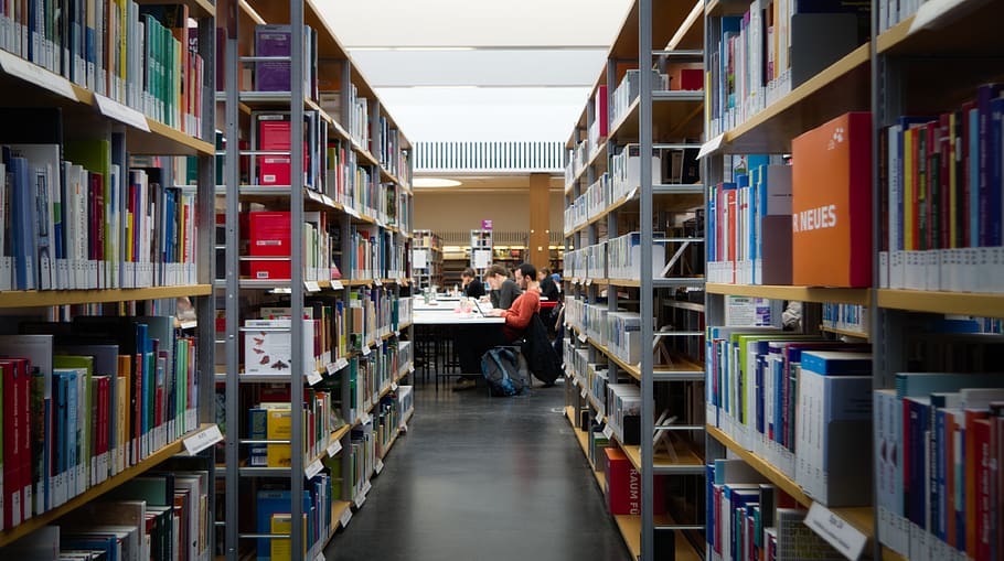 library, students, books, read, study, learn, education, knowledge HD wallpaper