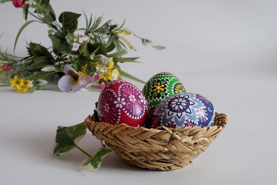 easter eggs, easter decor, happy easter, easter egg painting HD wallpaper