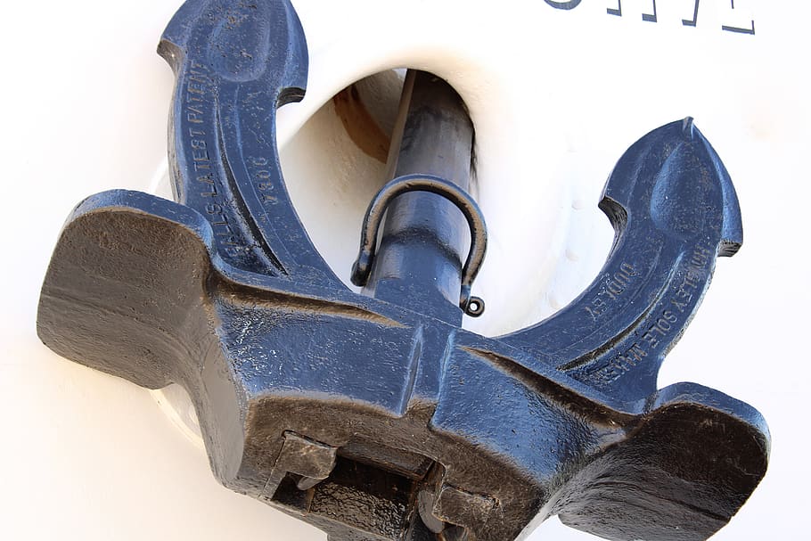 anchor, anker, ship, hull, nautical, boat, vessel, transport HD wallpaper