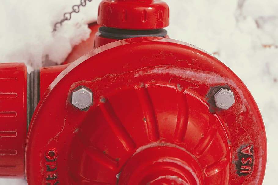 red fire hydrant, ketchup, food, machine, propeller, combination lock, HD wallpaper