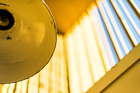 White Pendant Lamp, abstract, art, blur, close-up, daylight, design HD wallpaper