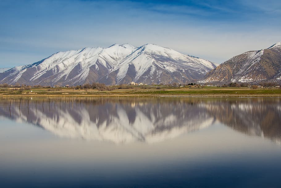 mountain, highland, cloud, sky, summit, ridge, landscape, nature HD wallpaper