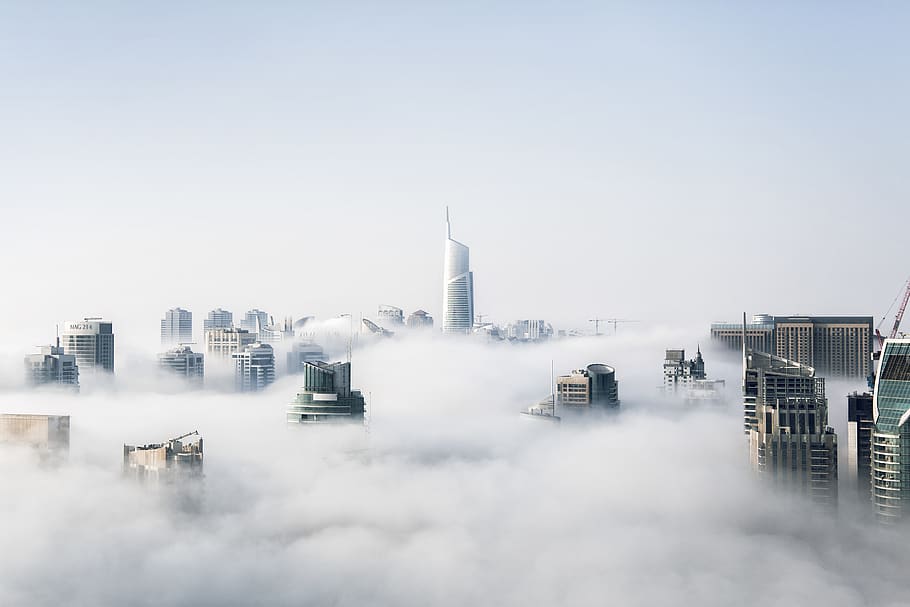 building, structure, sky, infrastructure, window, tower, establishment HD wallpaper