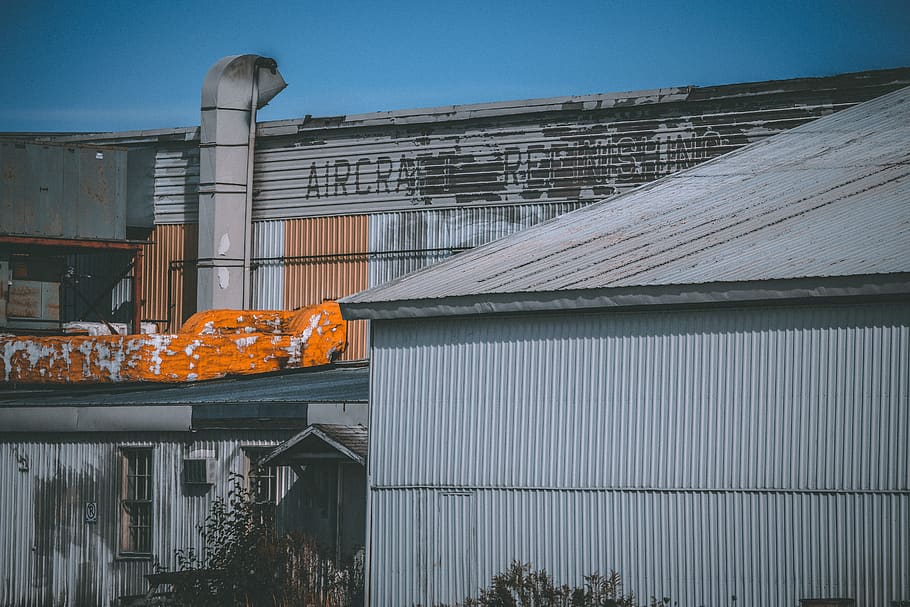 canada, goderich, aircraft, airport, disused, old, building HD wallpaper