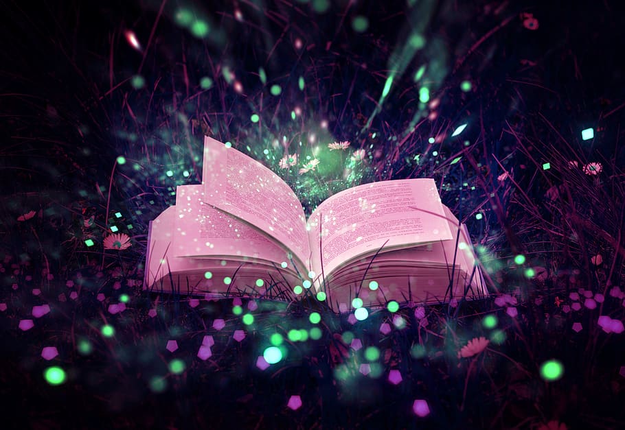 book, magic, stories, fairy tales, fee, fantasy, mystical, nature