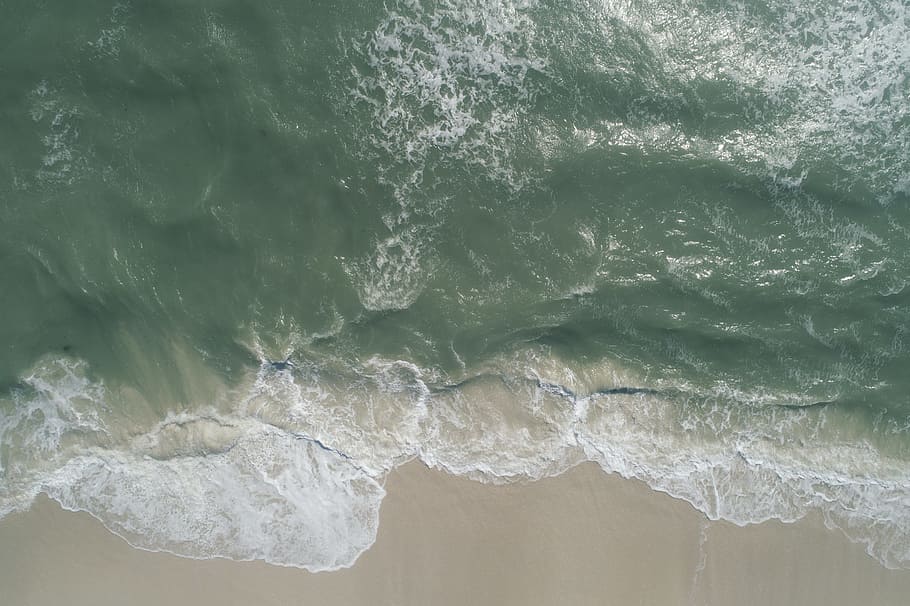 Green Ocean Water, sea, motion, beauty in nature, sport, wave HD wallpaper