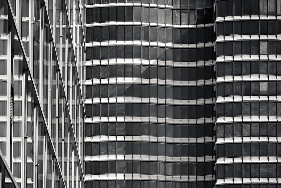 architecture, skyscraper, city, building, office, urban landscape HD wallpaper