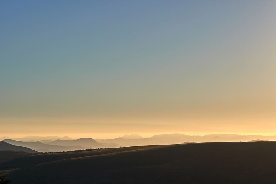 clouds forming on mountains during daytime, dawn, sunrise, sky HD wallpaper